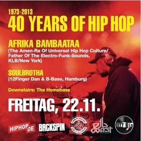 40 YEARS OF HIP HOP